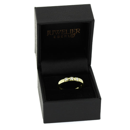 Ring 585 Gold 14 kt Gelbgold - Brillanten 0,30 ct - Wert 1600,-