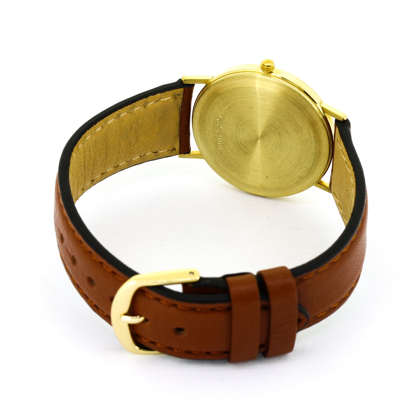 Rivado Herren Armbanduhr 14kt Gold ca. 1985 Quarz Vintage