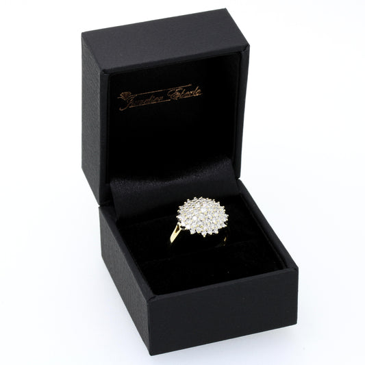 Ring 585 Gold 1,40 ct Brillanten Bicolor Wert 3040,-