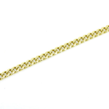 Kette 585 Gold Panzerkette 14 Karat Gelbgold 44 cm - 4,7mm Breit - Wert 7270,-
