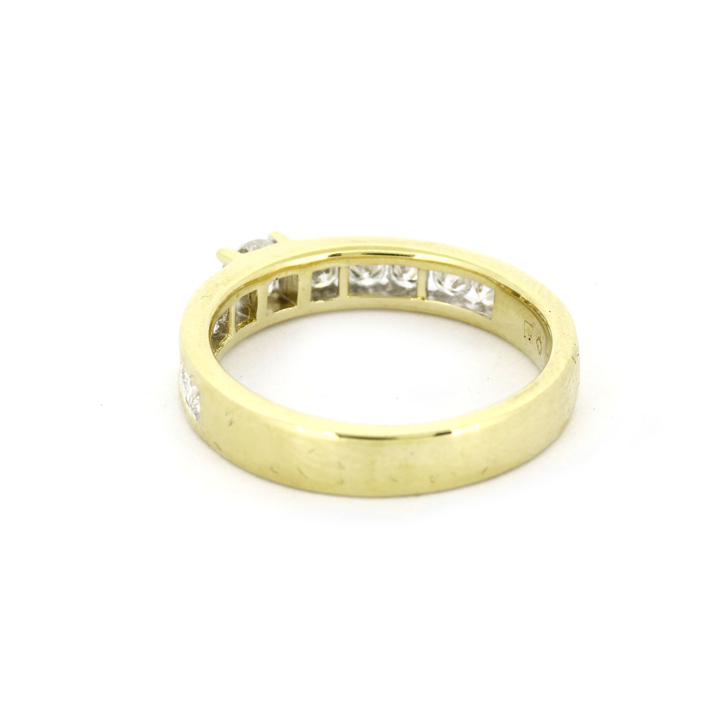 Ring 585 Gold 14 kt Gelbgold - Brillanten 0,75 ct W/SI - Wert 2450,-