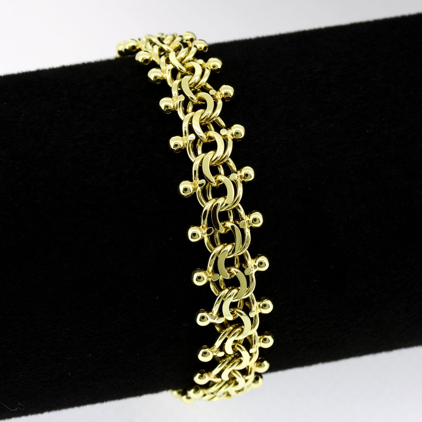 Armband 585 Gold 14 Kt - Länge: 22 cm - Wert 2980,-