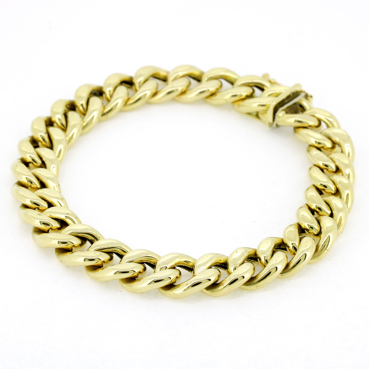 Armband 585 Gold Panzerarmband 14 Karat Gelbgold 20 cm - Wert 6600,-