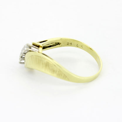 Ring 585 Gold 14 kt – Brillanten ca. 0,20 ct - Wert 1140,-