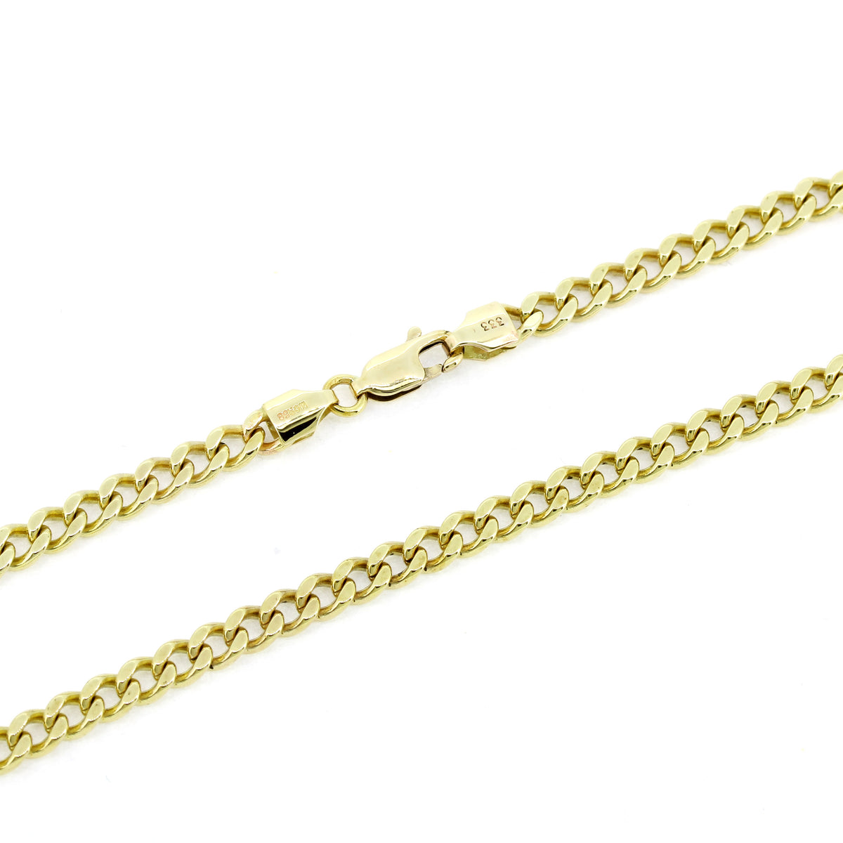 Armband 333 Gold Panzerkette 8 Karat Gelbgold 22 cm - Wert 1480,-