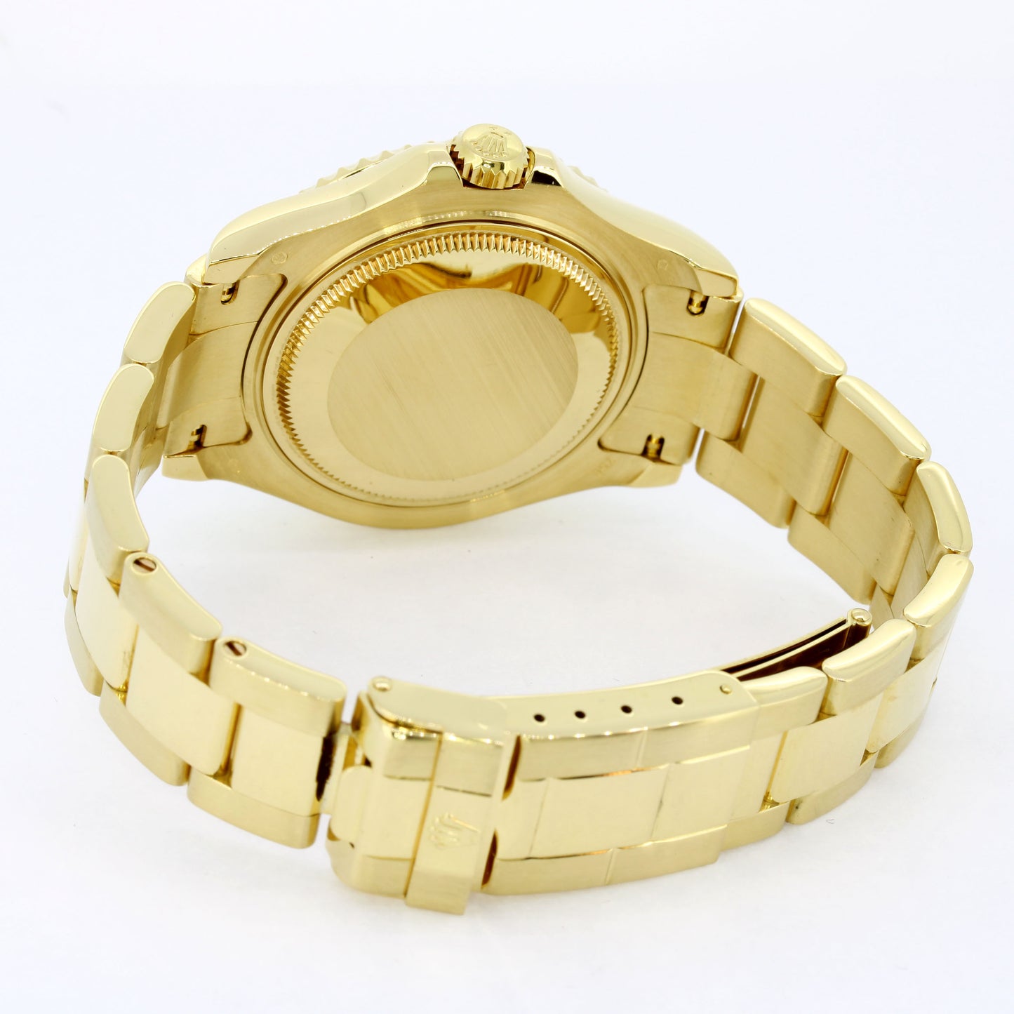 Rolex Yachmaster 18 Kt - 35 mm - Ref 168628 - White Dial- Automatik
