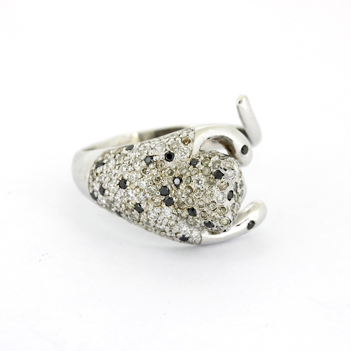 Ring 585 Gold 14 kt - 1,40 ct Diamanten - Wert 3000,-