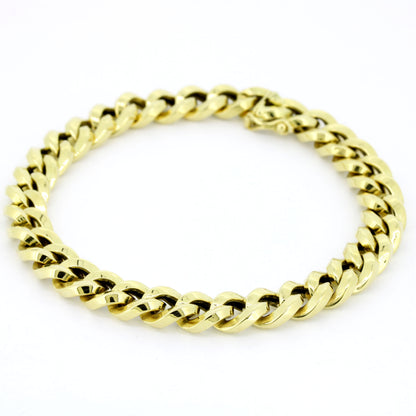 Armband 585 Gold 14 Karat Gelbgold 19,5 cm lang