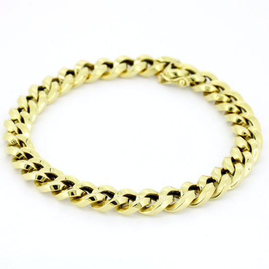 Armband 585 Gold 14 Karat Gelbgold 19,5 cm lang