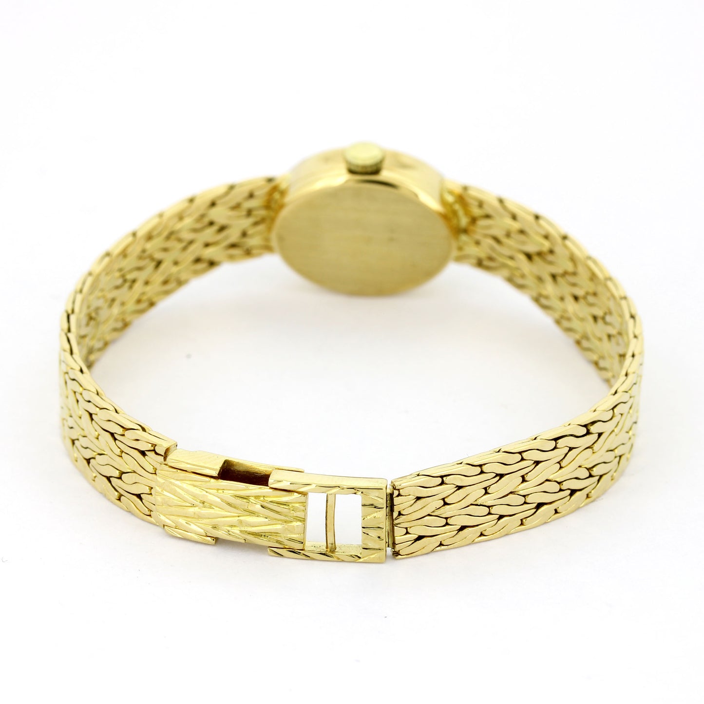 Ebel Damen Uhr 750 Gelbgold - Handaufzug Werk Ebel 055