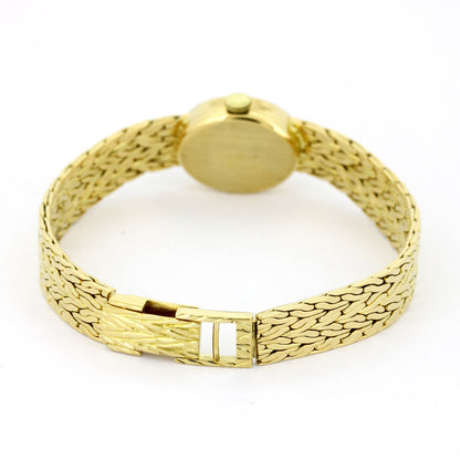 Ebel Damen Uhr 750 Gelbgold - Handaufzug Werk Ebel 055