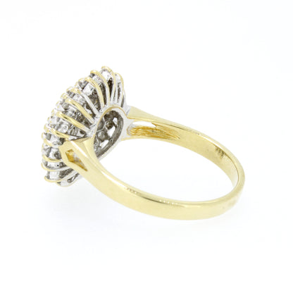 Ring 585 Gold 1,40 ct Brillanten Bicolor Wert 3040,-