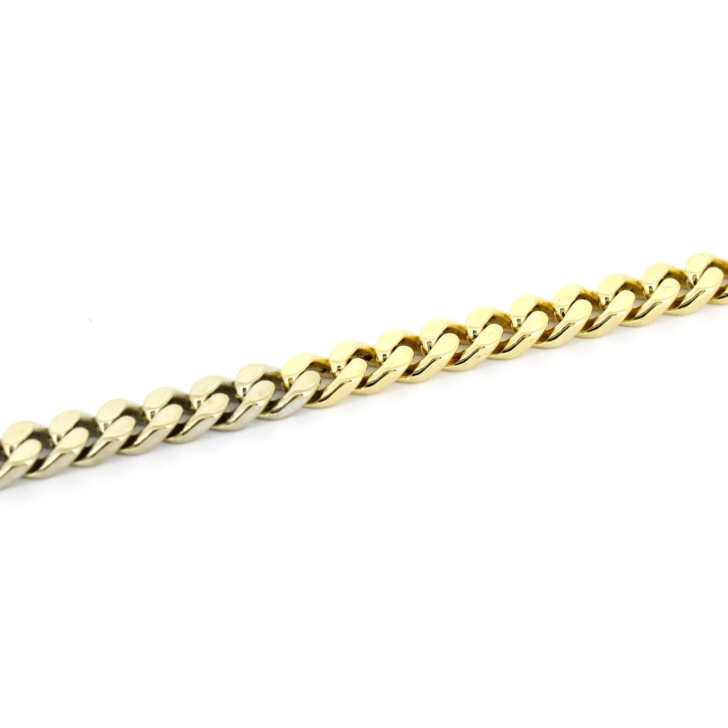 Panzerarmband 585 Gold 14 kt – 20 cm – Breite 4,7 mm - Wert 2400,-