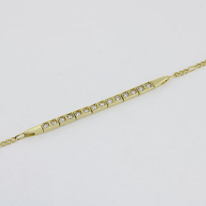 Armand 585 Gold 14 Karat Gelbgold mit Zirkonia - Wert 750,-