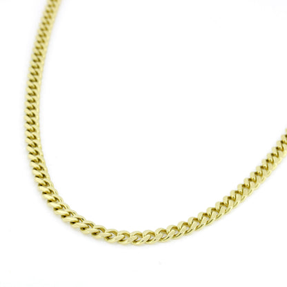 Kette 585 Gold Panzerkette 14 Karat Gelbgold 44 cm - 4,7mm Breit - Wert 7270,-
