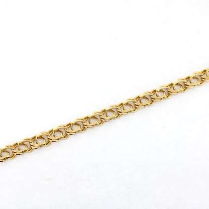 Garibaldi Kette 585 Gold Bismarck Kette 14kt Rotgold - 58 cm lang - Wert 5230,-