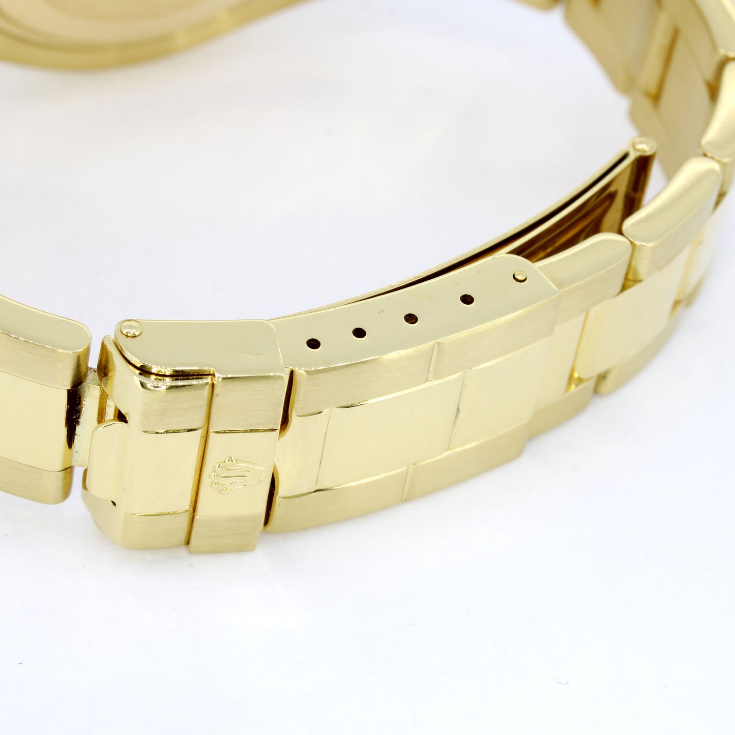 Rolex Yachmaster 18 Kt - 35 mm - Ref 168628 - White Dial- Automatik