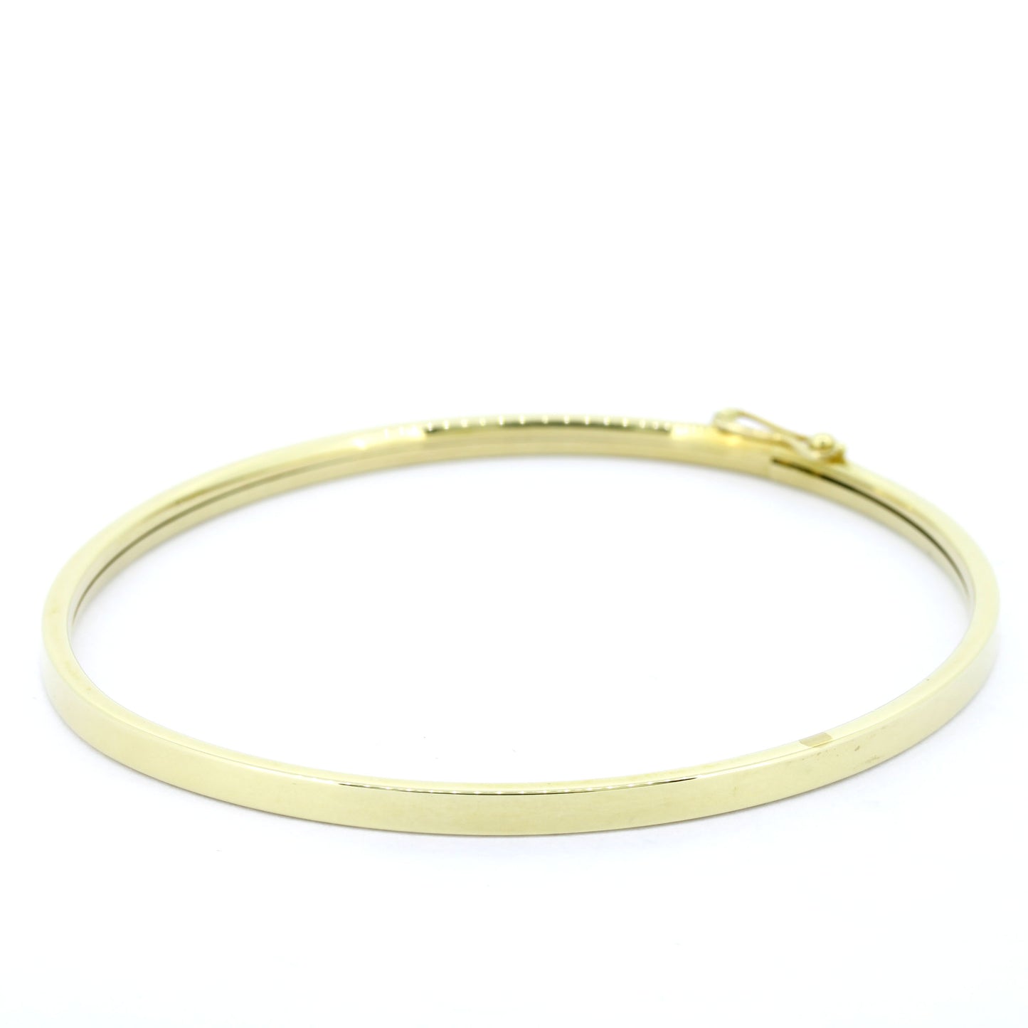 585 Gold Armreif Gelbgold 5,53 g elegant klassisch 3 mm - Wert 2160,-