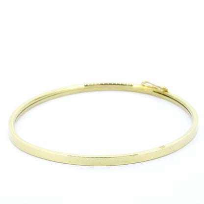 585 Gold Armreif Gelbgold 5,53 g elegant klassisch 3 mm - Wert 2160,-