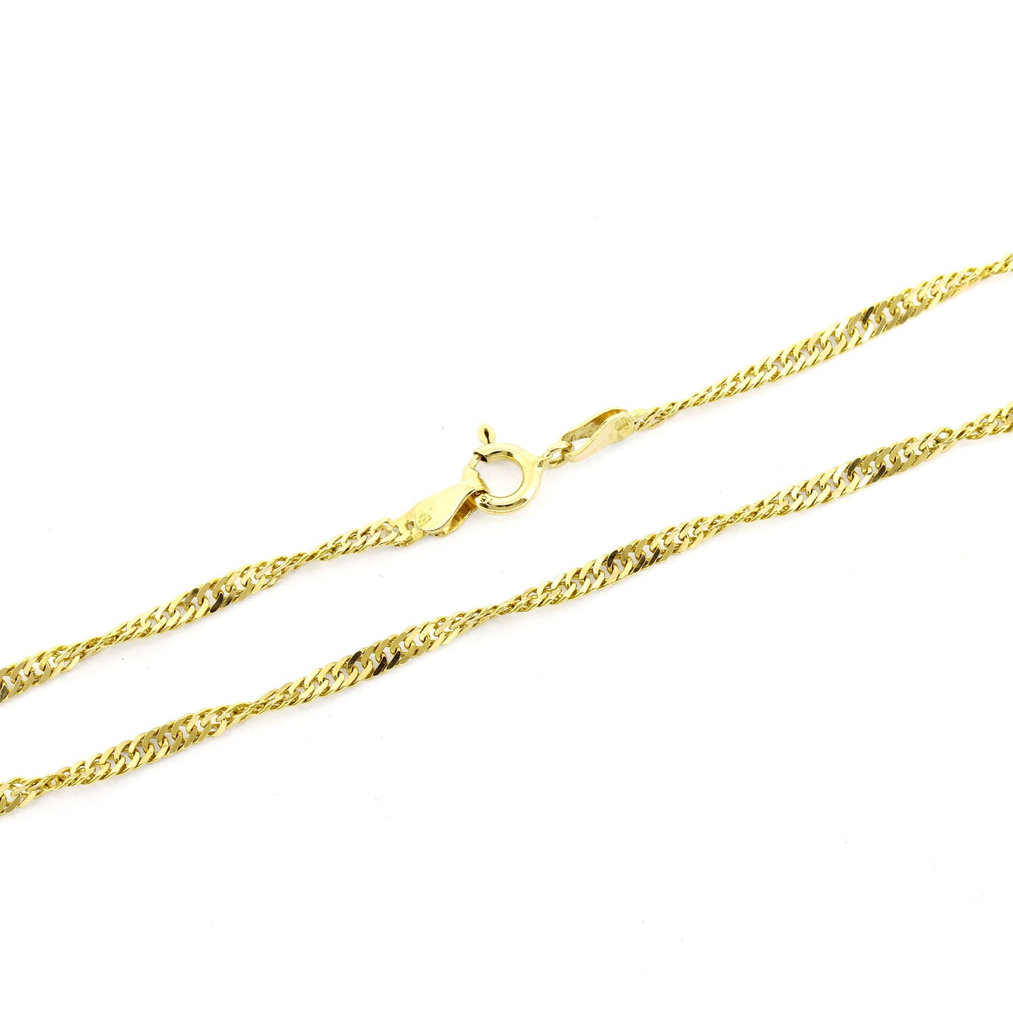 Kette 750 Gold 18 kt Gelbgold - 50 cm lang - Wert 1470,-