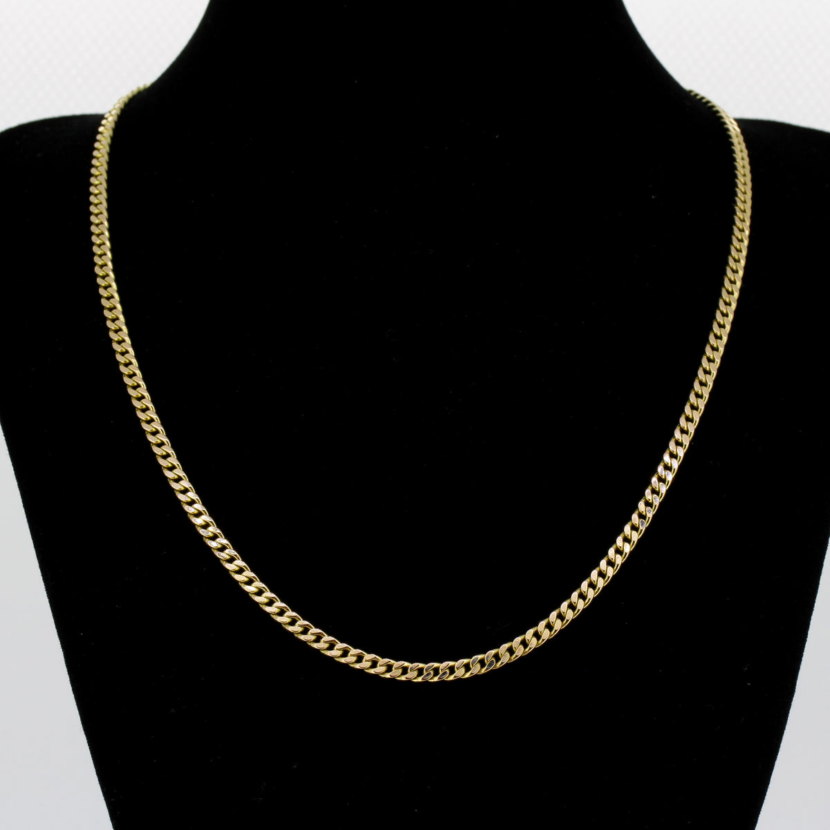 Kette 585 Gold Panzerkette 14 Karat Gelbgold 45 cm - Wert 2100,-