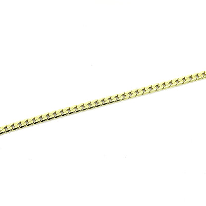 Kette 585 Gold 14 kt Gelbgold - 47 cm lang -  Breite 3,3 mm