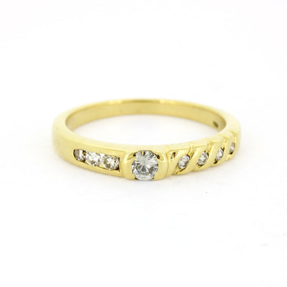 Ring 750 Gold - Brillanten 0,22 ct - Reinheit SI Wert 740,-