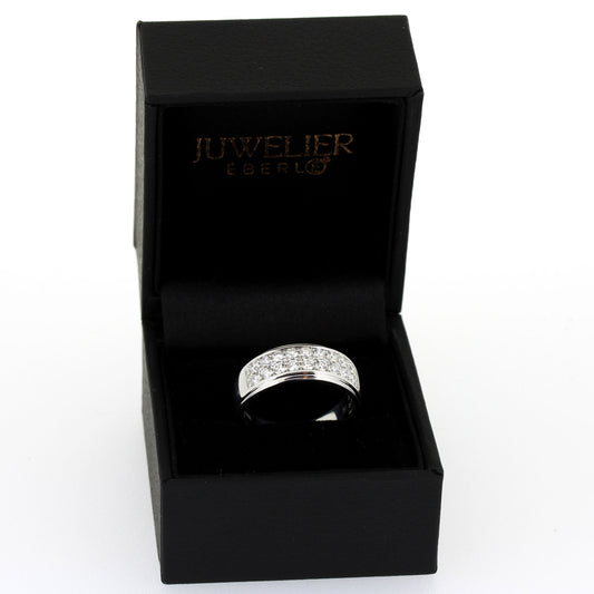 Diamant Ring 585 Weißgold 14 Kt - Brillanten ca. 0,72 ct - G-SI - Wert 2470,-