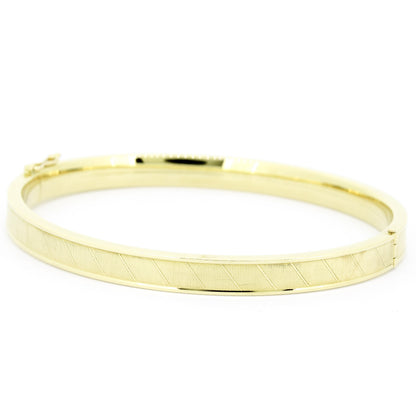 Armreif 333 Gold 8 Karat Gelbgold 61 x 56 mm