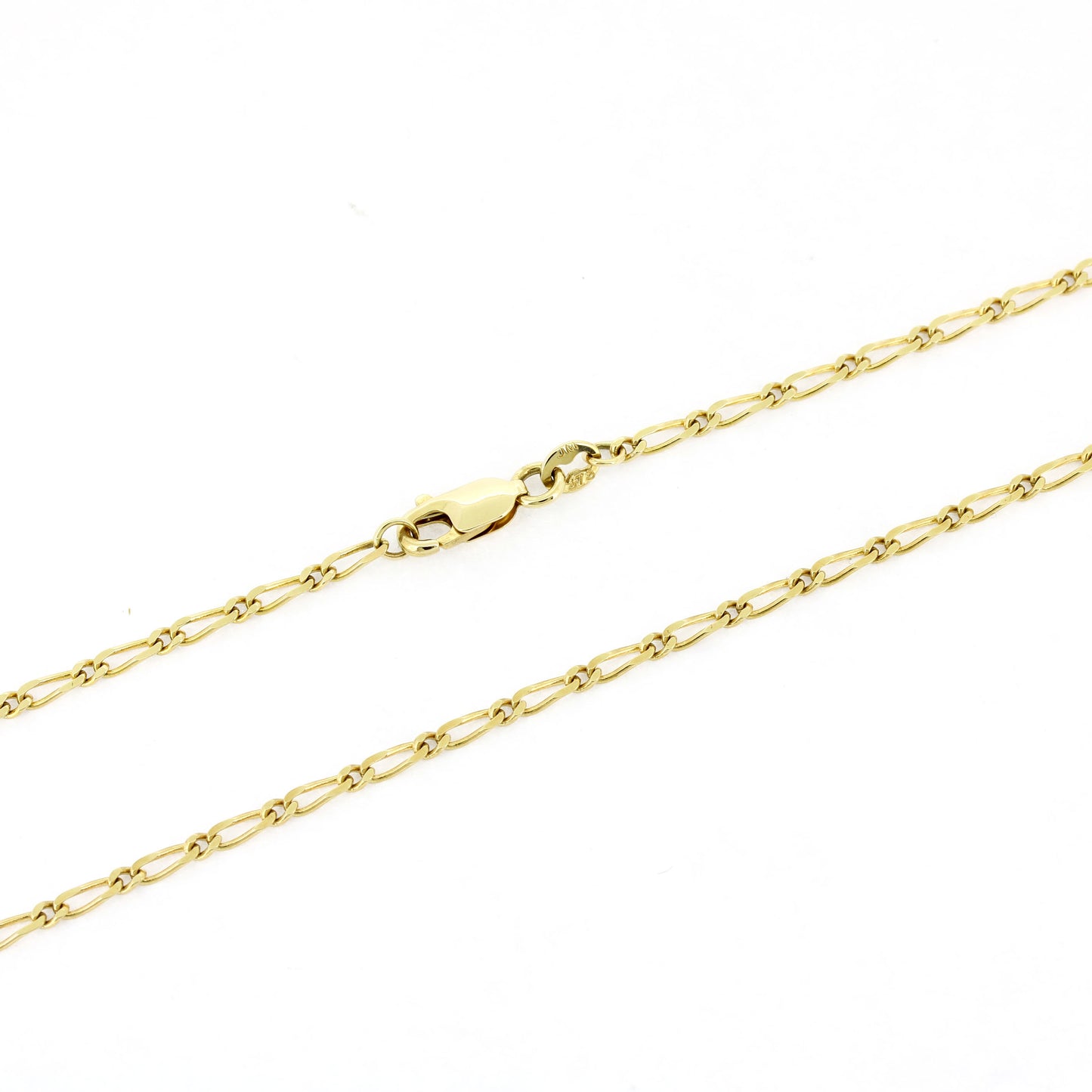 Halskette 375 Gelbgold Kette 9 Kt - Länge: 45 cm - Wert 320,-