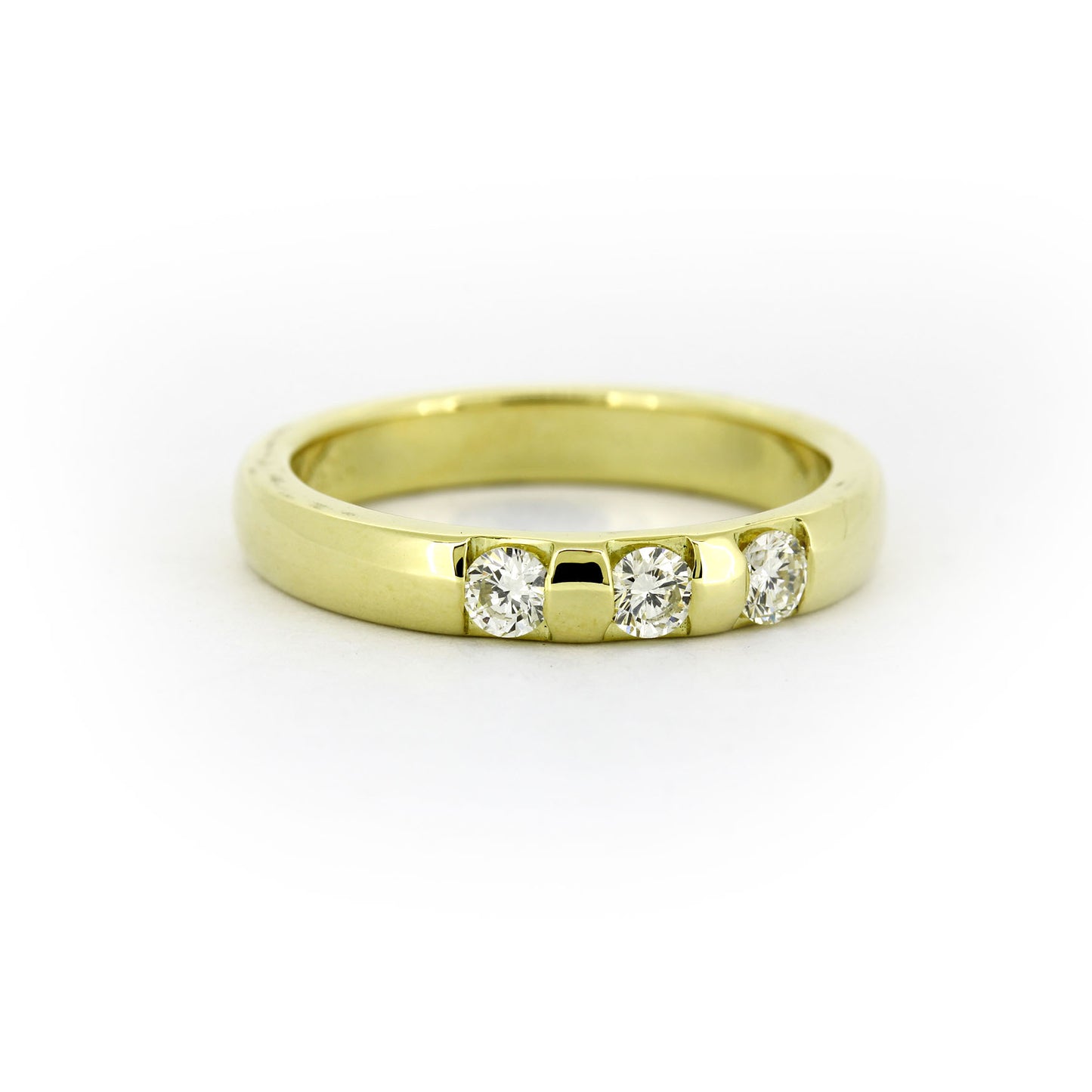 Ring 585 Gold 14 kt Gelbgold - Brillanten 0,30 ct - Wert 1600,-