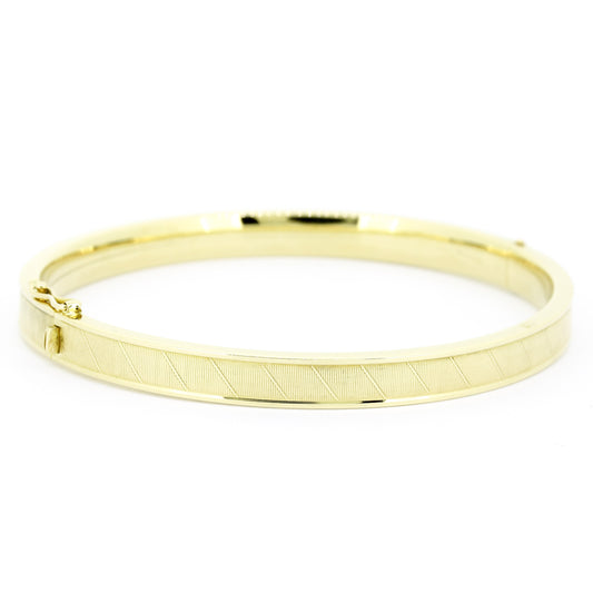 Armreif 333 Gold 8 Karat Gelbgold 61 x 56 mm