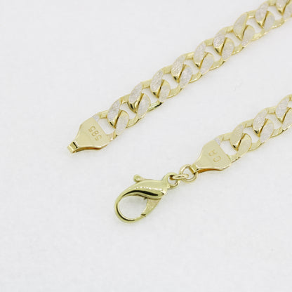 Armband 585 Gold 14 Karat Bicolor 21 cm - Wert 2200,-