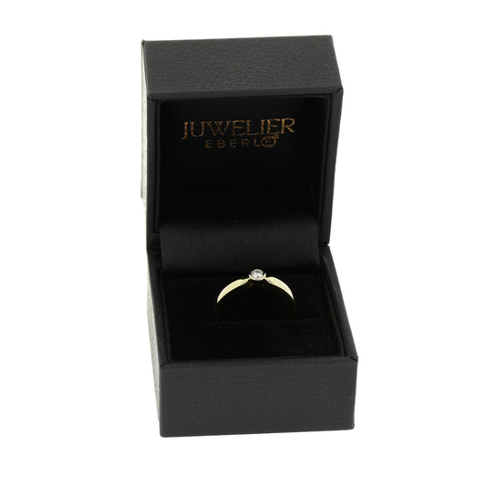 Ring 585 Gold 14 Kt bicolor - 0,05 ct W/SI - Wert 520,-