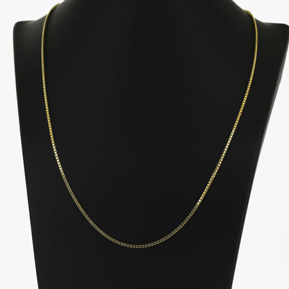 Venezianerkette 585 Gold 14 kt Gelbgold - 50 cm lang - Wert 1250,-