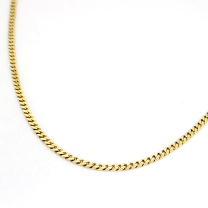 Panzerkette 585 Gold 14 Kt Gelbgold - 49 cm lang - Wert 3680,-