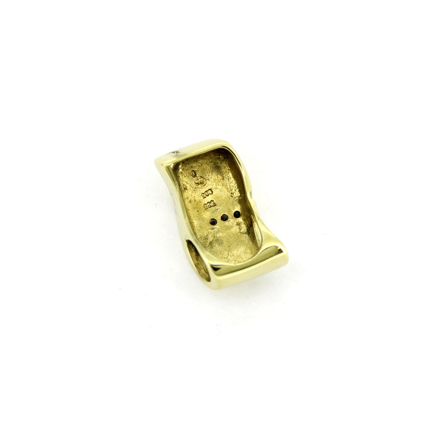 Anhänger 585 Gold 14 kt Gelbgold - Diamanten