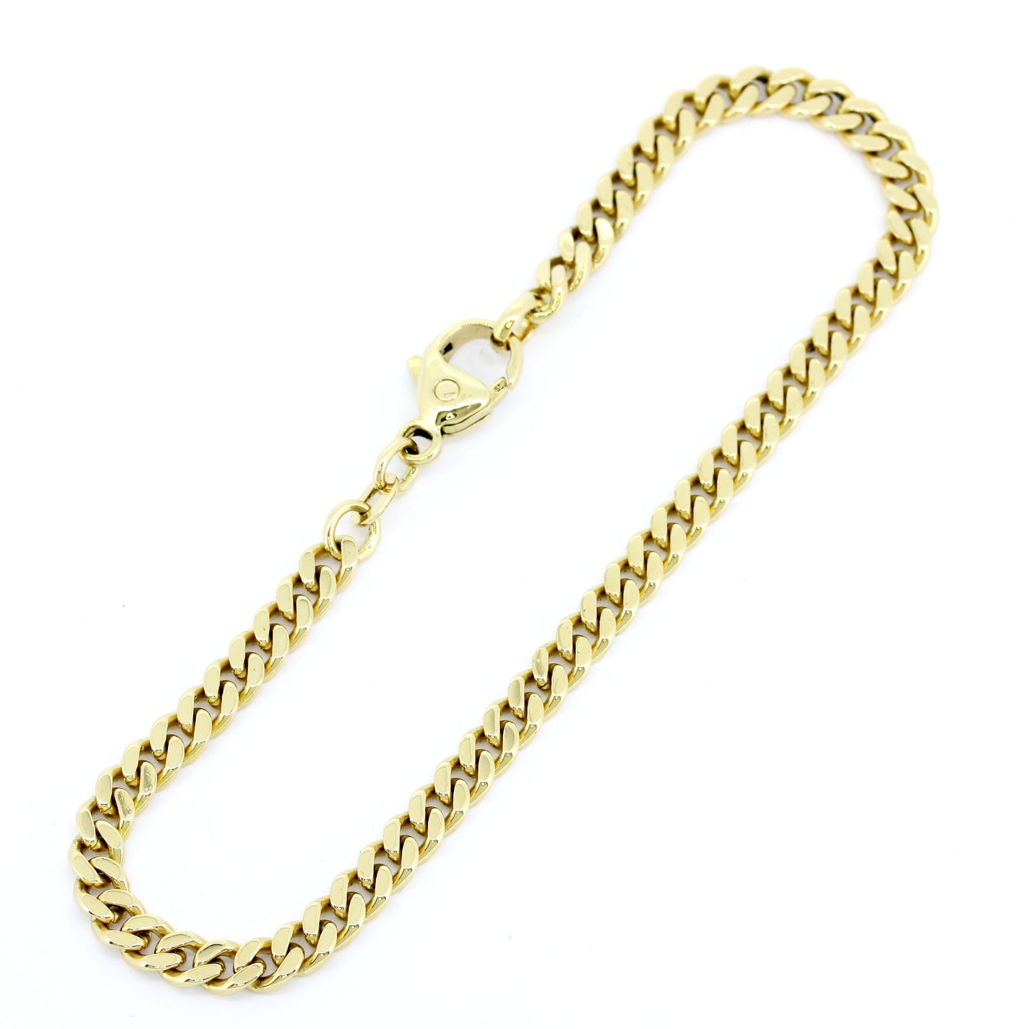 Armband 585 Gold 14 Kt - 19,5 cm lang - 4 mm breit - Wert 2120,-