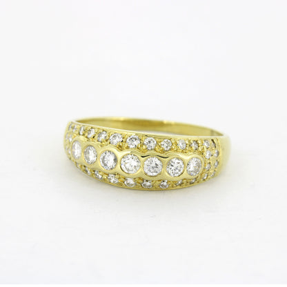 Ring 585 Gold – Brillant ca. 0,76 ct G/SI – Ringgröße 60