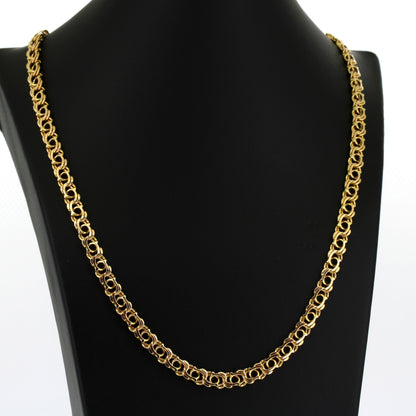 Garibaldi Kette 585 Gold Bismarck Kette 14kt Rotgold - 58 cm lang - Wert 5230,-