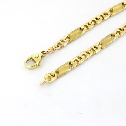 Armband 585 Gold 14 kt Gelbgold – 22 cm - Wert 2980,-