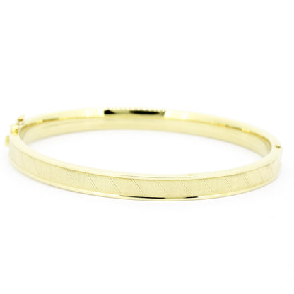 Armreif 333 Gold 8 Karat Gelbgold 61 x 56 mm
