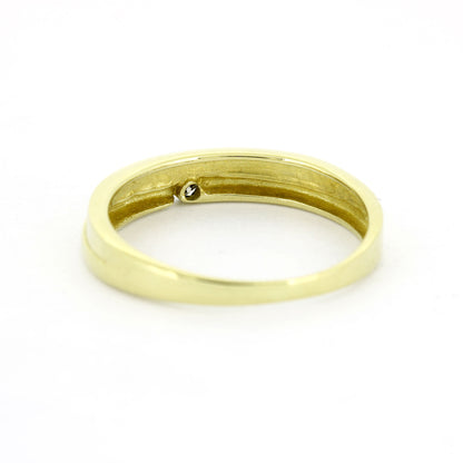 Ring 585 Gold 14 Kt Gelbgold - Brillanten 0,03 ct WSI - Wert 440,-