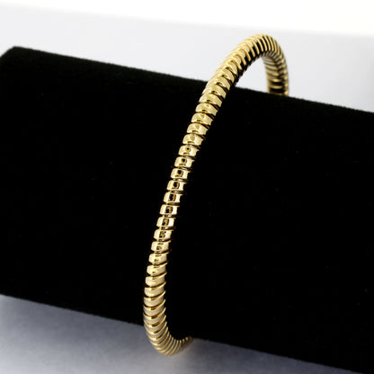 Armreif elastisch 750 Gold 18 Kt stretch - 64 mm - Wert 2600,-