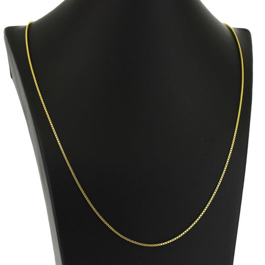 Venezianerkette 585 Gold 14 kt Gelbgold - 60 cm lang - Wert 1100,-
