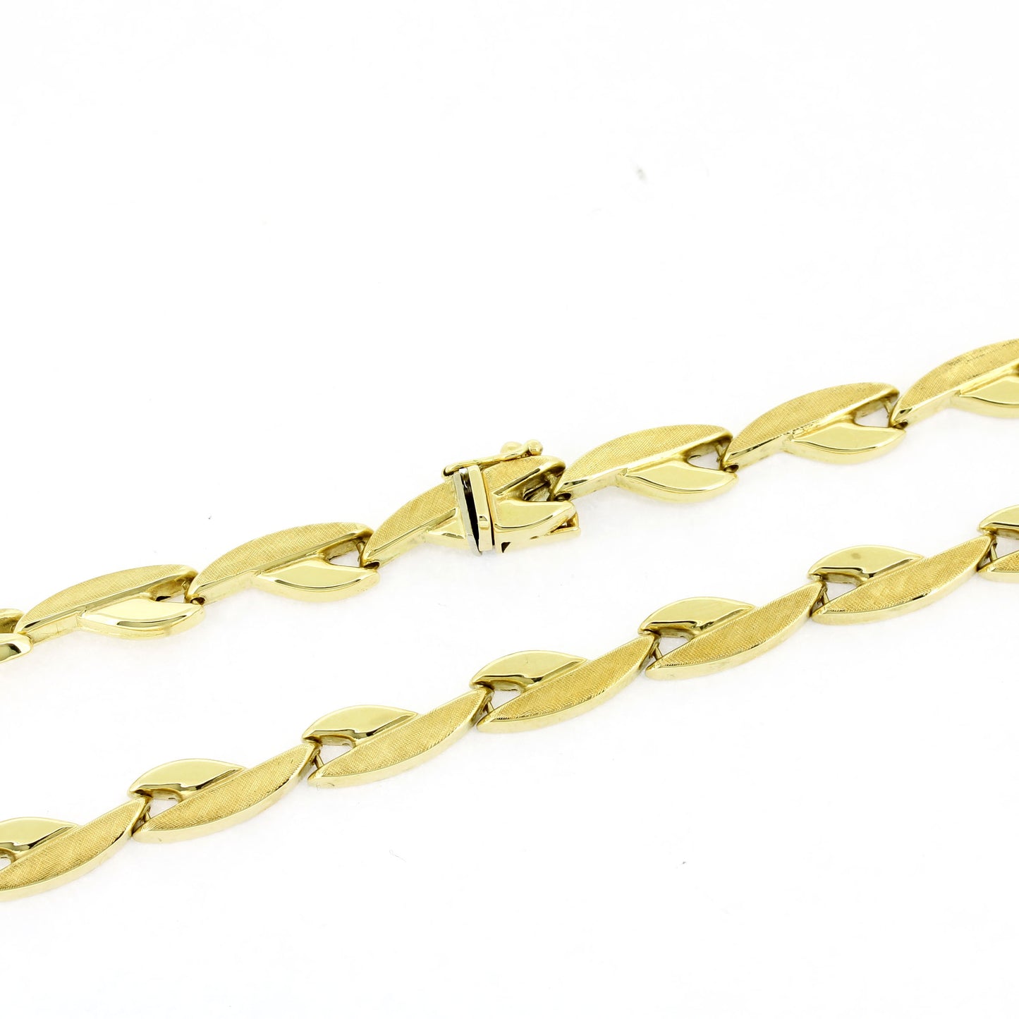 Collier 585 Gold 14 Kt Kette Gelbgold - Länge: 41 cm - Wert 2380,-