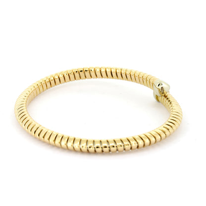 Armreif elastisch 750 Gold 18 Kt stretch - 64 mm - Wert 2600,-