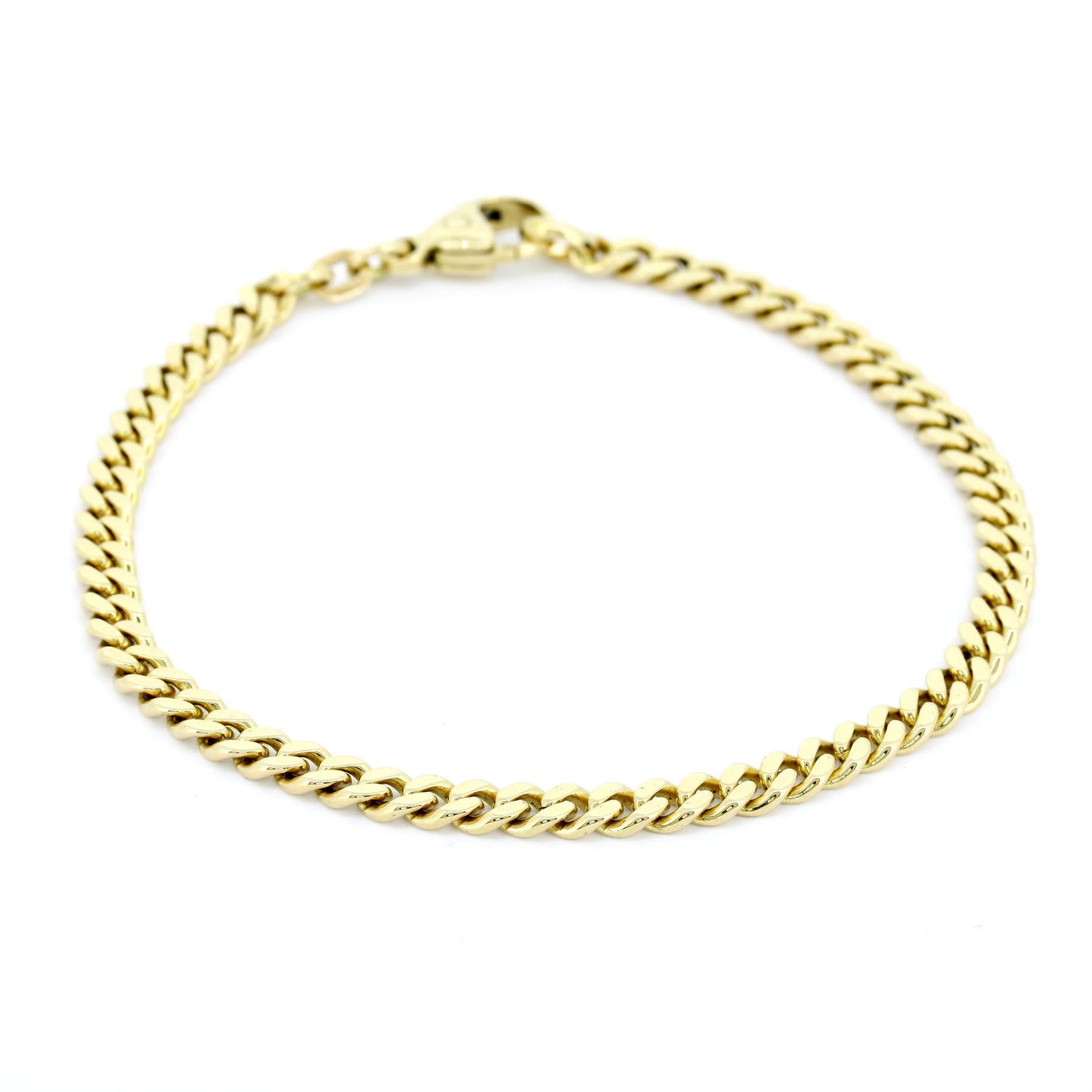 Armband 585 Gold 14 Kt - 19,5 cm lang - 4 mm breit - Wert 2120,-