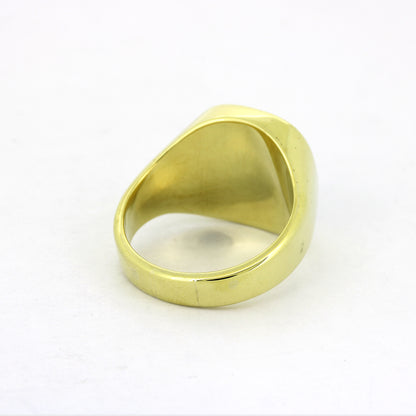Siegel Ring 585 Gold 14 kt - Onyx - Wert 2450,-