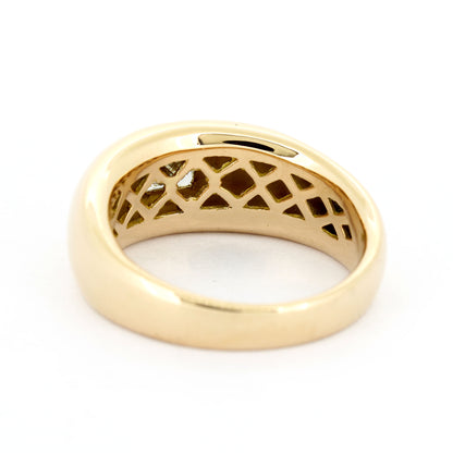 Ring 750 Gold 18 Kt Gelbgold - Diamant Prinzesschliff 0,70 ct - Wert 6870,-